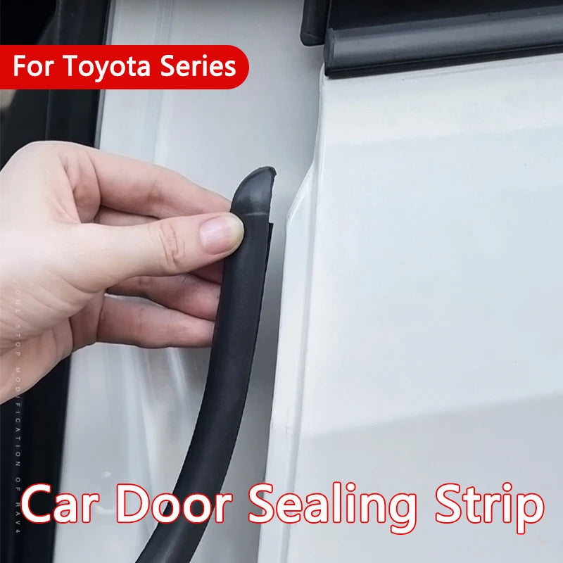 Car Door Seal Strip Rubber B Pillar Anti-Noise Dustproof For Toyota RAV4 Camry Corolla Harrier Venza Cross Frontlander CHR IZOA