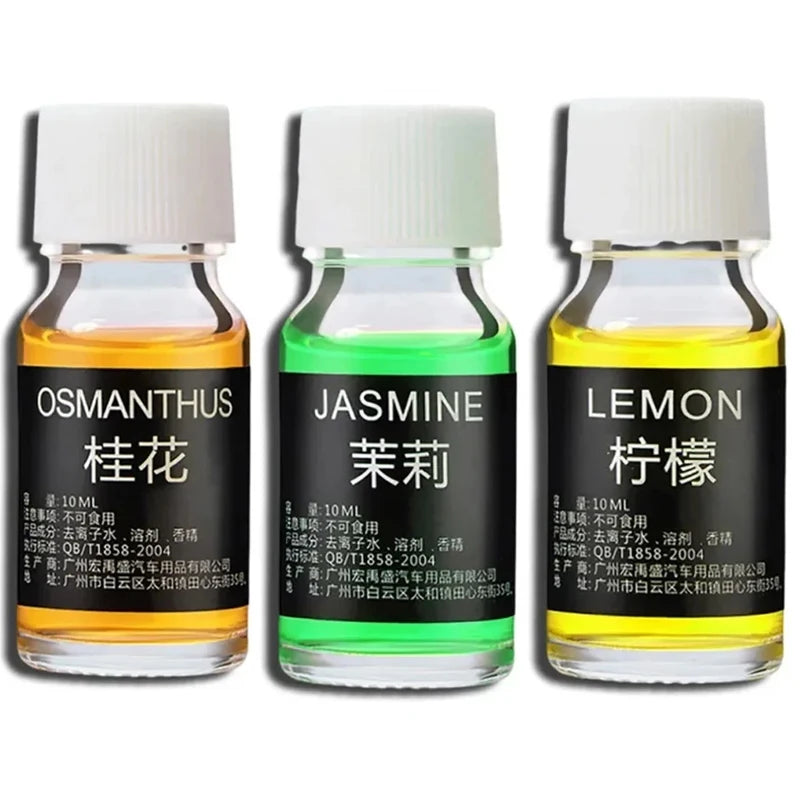 1/7PCS Air Freshener Car Perfume Refill Natural Plant Essential Oil Aroma Diffuser Fragrance Humidifier Essential Oil Freshener