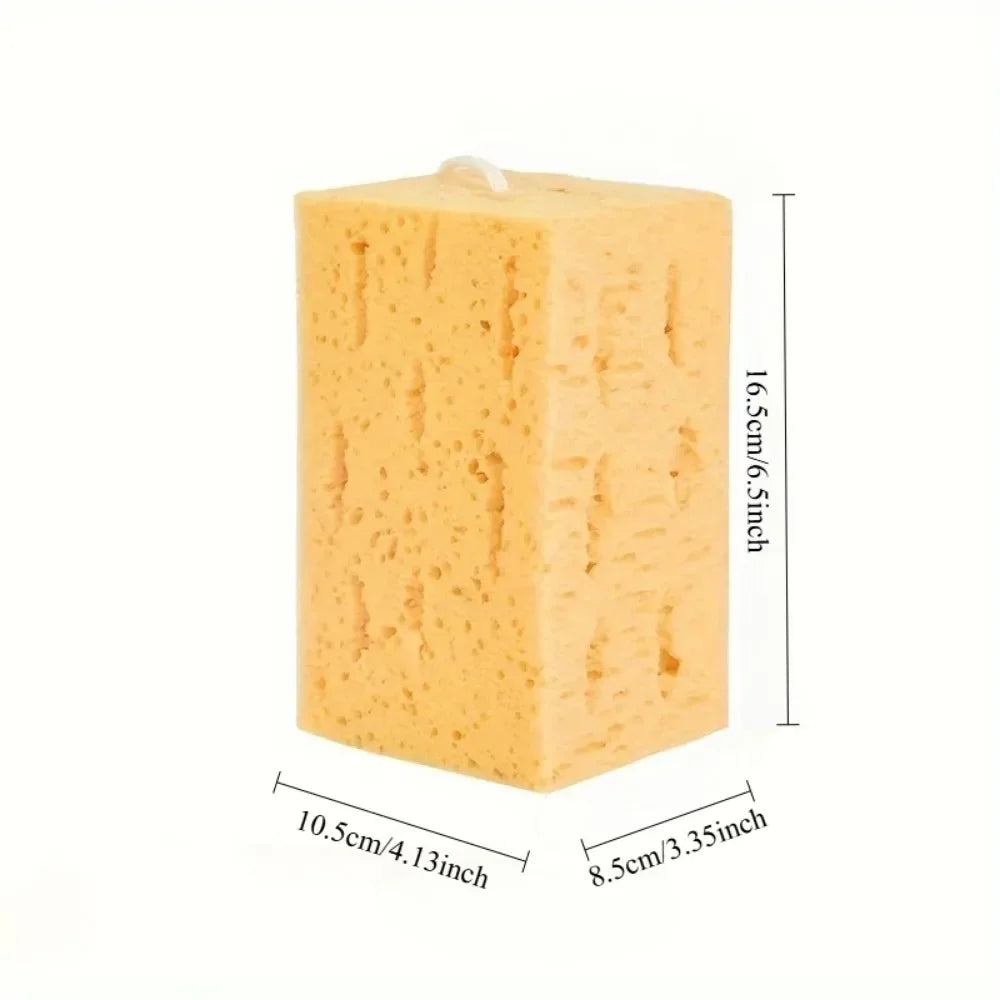 Car wash sponge block car motorcycle cleaning supplies large size Honeycomb sponge brush dusting car cleaning tool