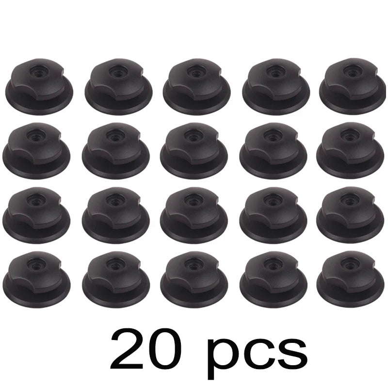 Car Trunk Hooks Organizer Back Rear Cargo Mounting Luggage Net Fixing Fastener Hooker Car Modified with Screw Adhesive Tape Kit