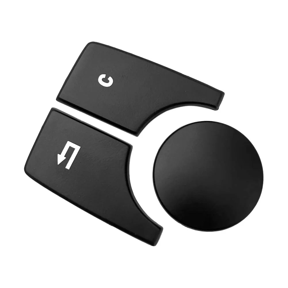 3Pcs/Set Car Console Multimedia Knob Switch Button Cover Sticker For Mercedes Benz A B Class CLA GLA W176 W246 C117 W117 X156