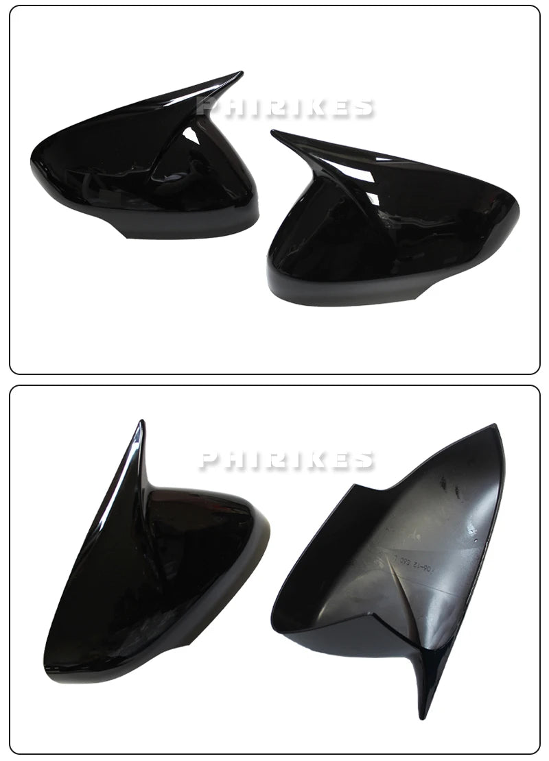 For Volvo C30 C70 S40 S60 V40 V50 V70 2008- 2010 M style Rearview Mirror Cover Cap Real Carbon Fiber