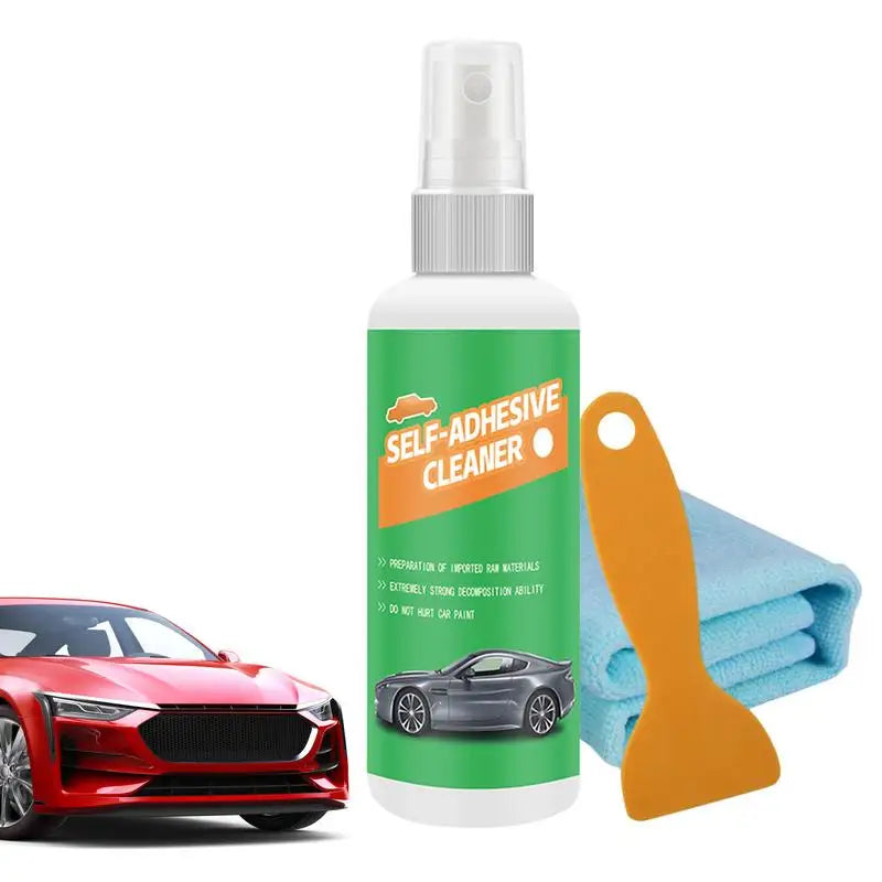100ml Car Sticker Remover Kits Sticky Residues Removal Car Glass Label Cleaner Adhesive Glue Spray For Car Accessories