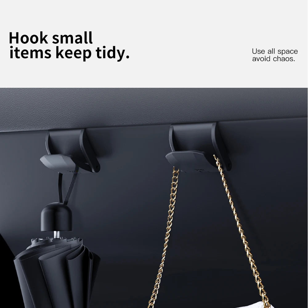 YZ For New Tesla Model 3/Y Highland Juniper Glove box Car Hooks ABS Storage Holder Tesla Model 3 Car Dedicated  Accessories