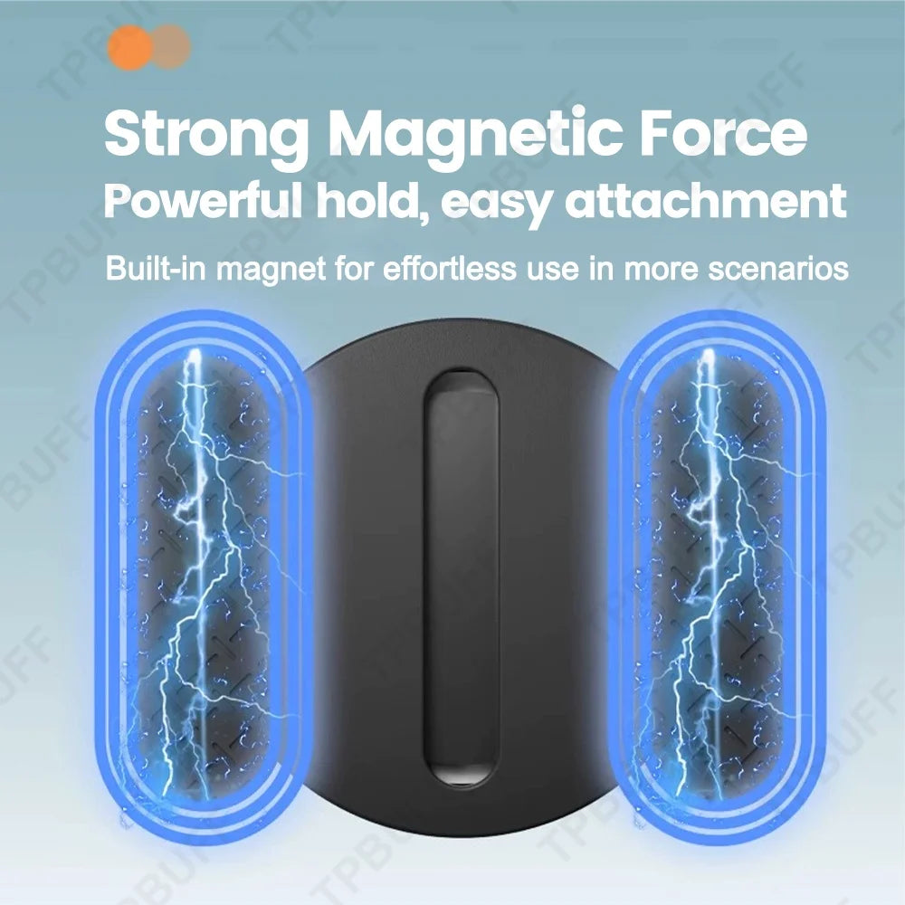 GPS Smart Tag for Android Google Find My Tracker Kits with Strong Magnetic Suction Silicone Shell Anti-loss for Motorcycles & Ca