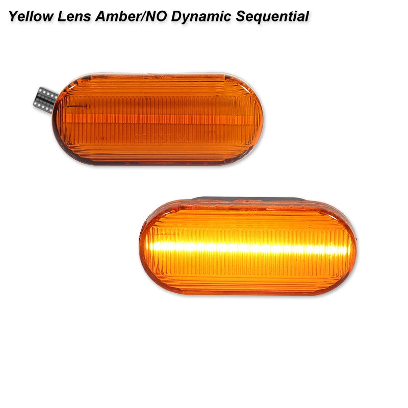 For VW Golf 3 4 MK3 MK4 Passat 3BG Polo 6N 9N Bora Vento Dynamic Side Marker Turn Signal Sequential Blinker Light