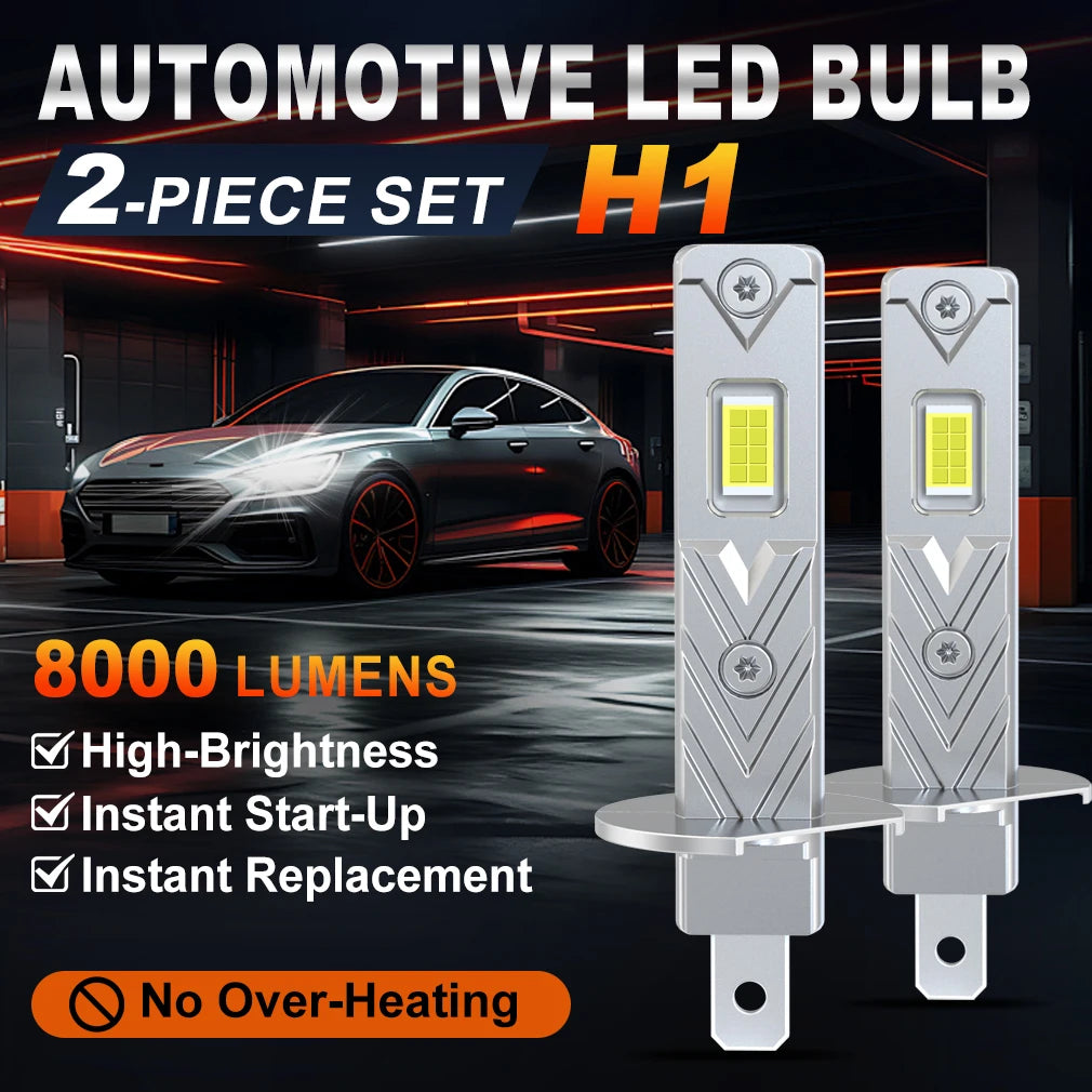 XSTORM H1 LED Headlight Bulb 60000LM 150W High Power Auto Fog Lamp 6500K 12V Led Lights for Car Head Lamps Driving Running Lamp