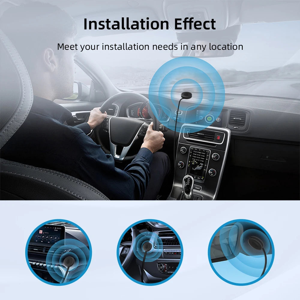 Car DAB/DAB+ Radio Adapter Portable DAB Digital Radio FM Transmitter Music Receiver Unlimited Presets