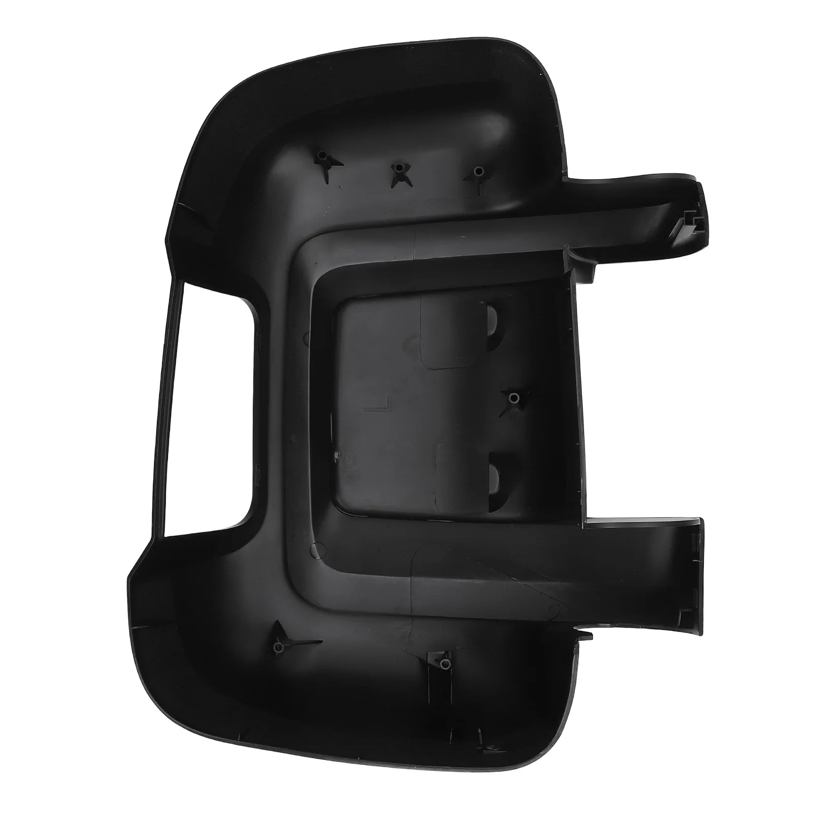 Side Wing Mirror Cap Rearview Mirror Cover  Protective High Strength Side Mirror Cover Trim for Ducato 250 2006 and After Black