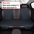 High quality Pu Leather Car Seat Cover Seat Back Soft Cushion Universal Front and Rear Car Seat Cushion Carpet Pad Four Seasons
