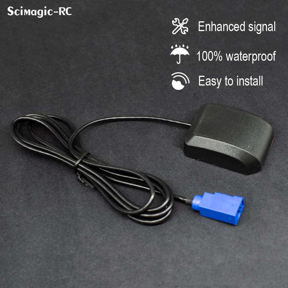 1/2/3/5/10/20pcs Universal Car GPS Antenna Waterproof for SMA/FAKRA-C Connector Vehicle GPS Receiver