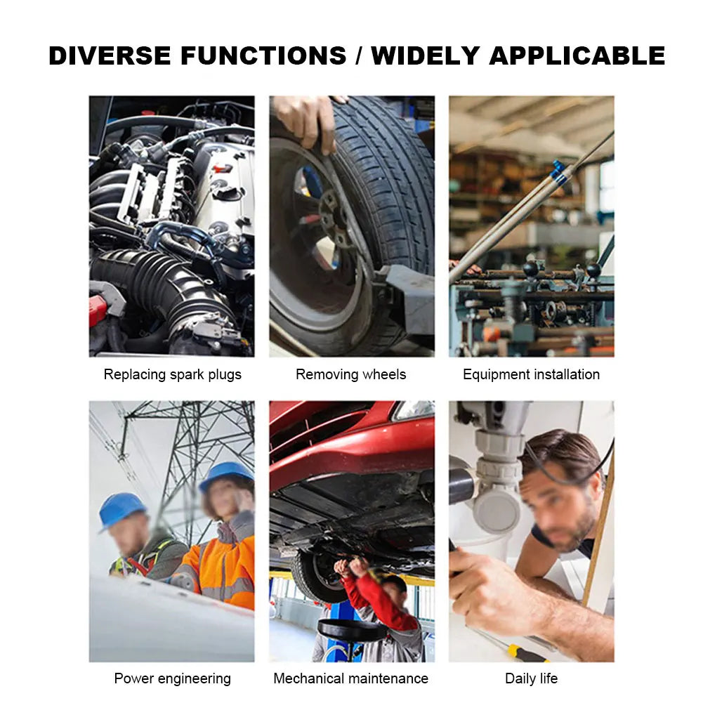 5-60N.m Precise Torque Wrench Reversible Ratchet Key 3/8 Inch Adjustable Square Drive Spanner Precise Preset Car Repair Tool