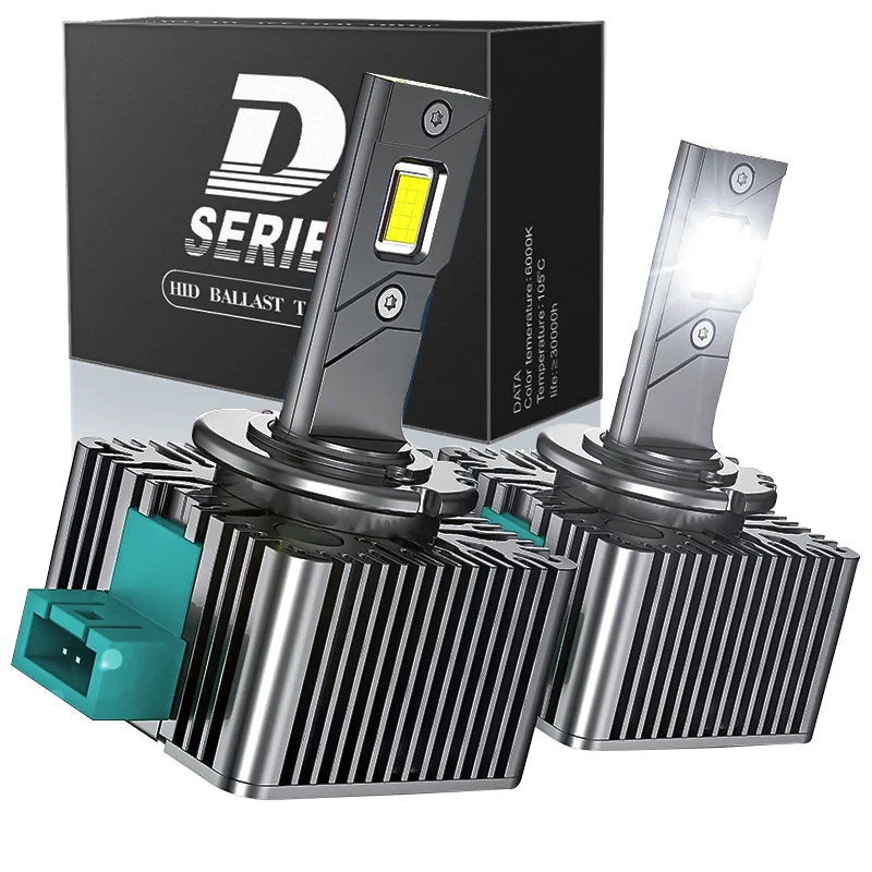 D SERIES D1S D3S LED Car Headlights Bulbs D2R D2S D4R D4S D5S D8S Turbo Lights 6000K 70W Auto Lamp Plug&Play  HID Conversion Kit