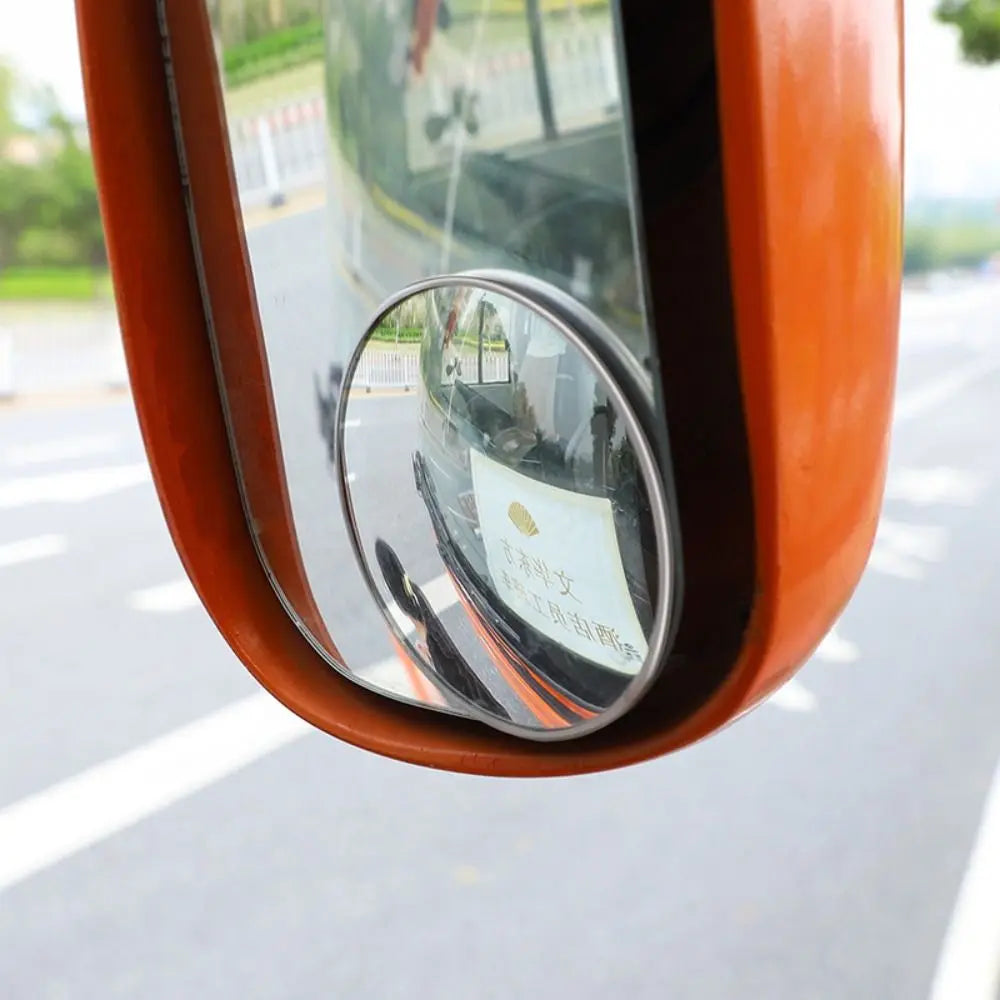 Durable 75/90mm Truck Bus Round Blind Spot Mirror HD Convex Wide Angle Rear View Mirror Car Side Mirrors Auto Accessories