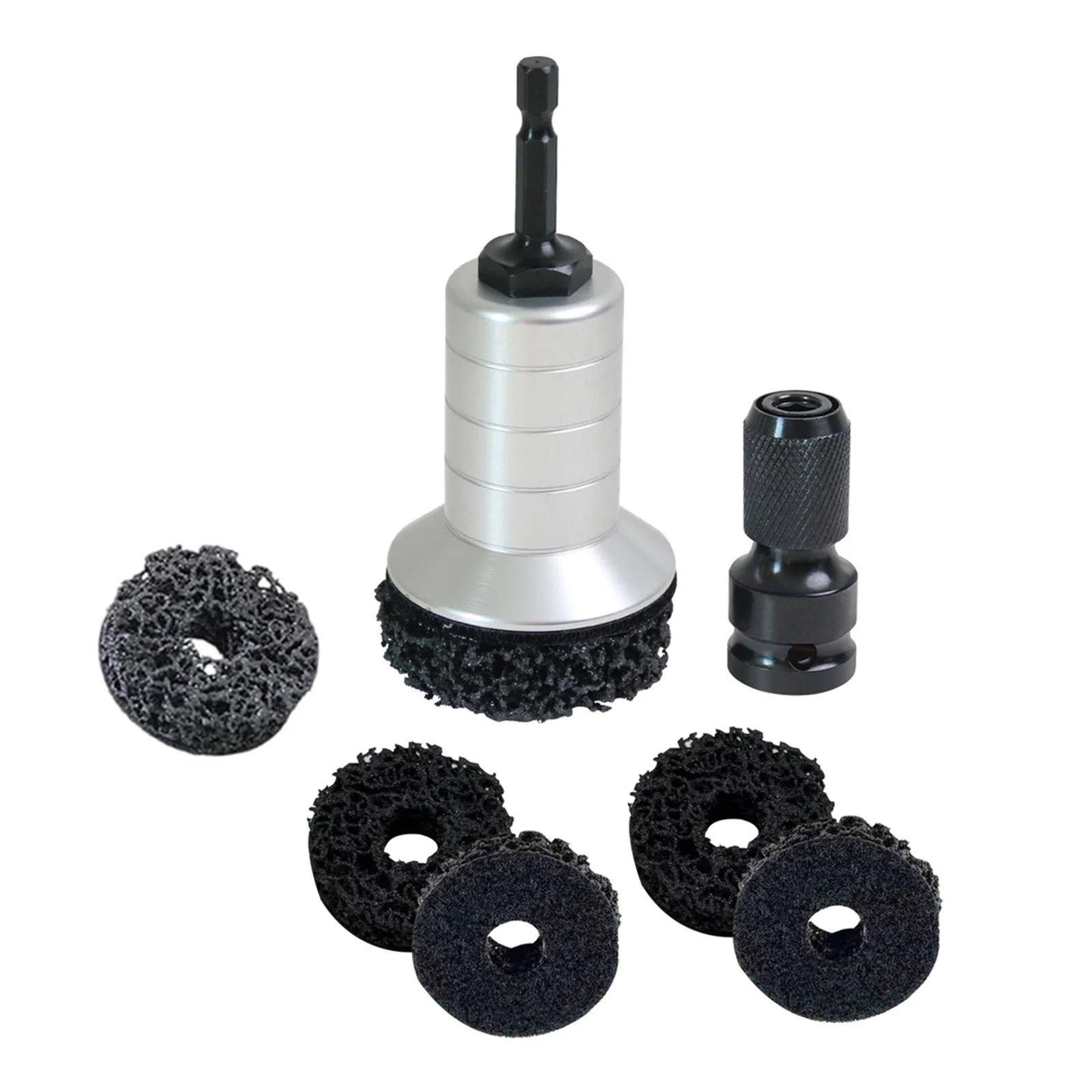 Wheel Stud Removal Tool Rust Cleaning Tools Brake Hub Resurfacing Kit for Hub Rotor Grinding Maintenance Cleaner Kit