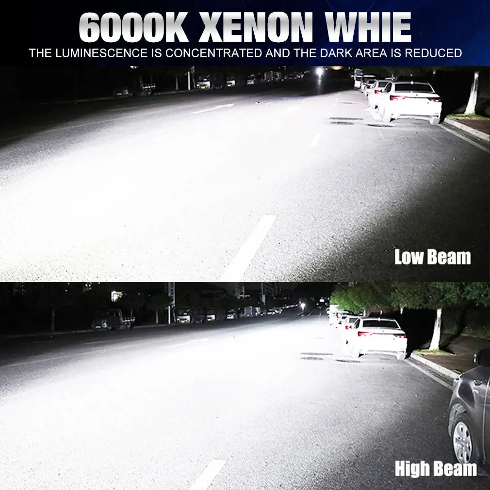 25000LM H8 H11 LED Headlight Canbus 9005 HB3 9006 HB4 CSP LED Headlamp Bulb 120W Turbo Auto Lamp 6000K 12V