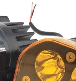 Led Work Light Cover Cube Cover Dustproof Yellow Black Lens Protection Cover For 40W Pods Fog Driving Lamp