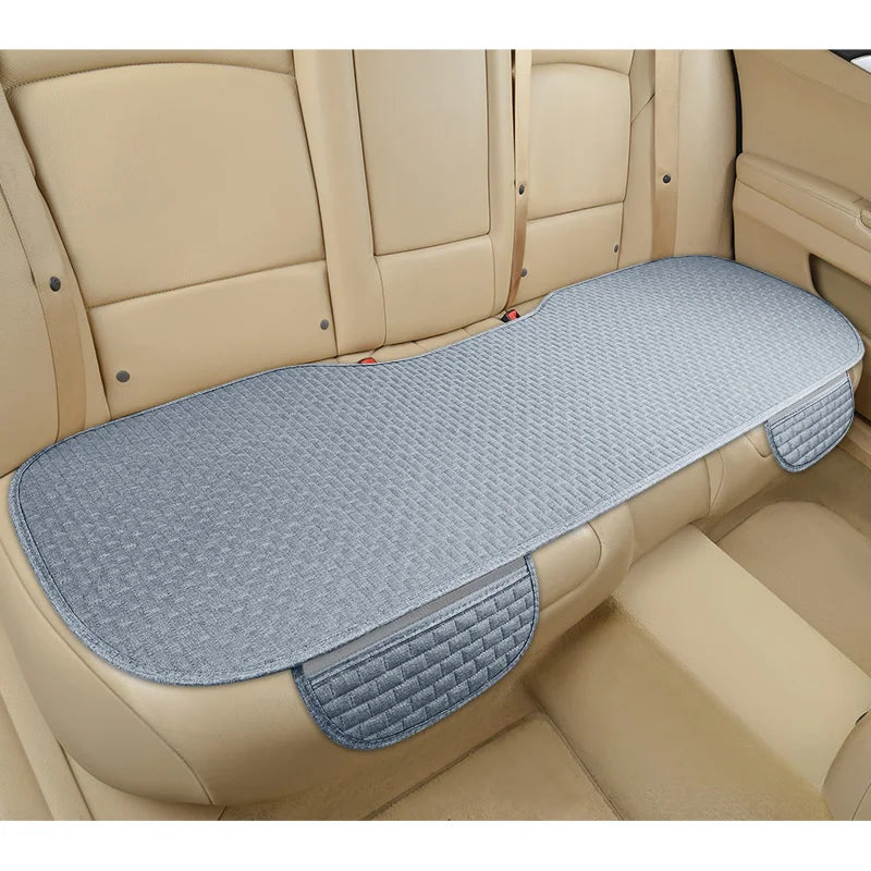 Universal Car Seat Cover Car Front Rear Seat Back Cushion Falx Car Seat Cushion Protector Auto Interior Pad Fit for Most Cars
