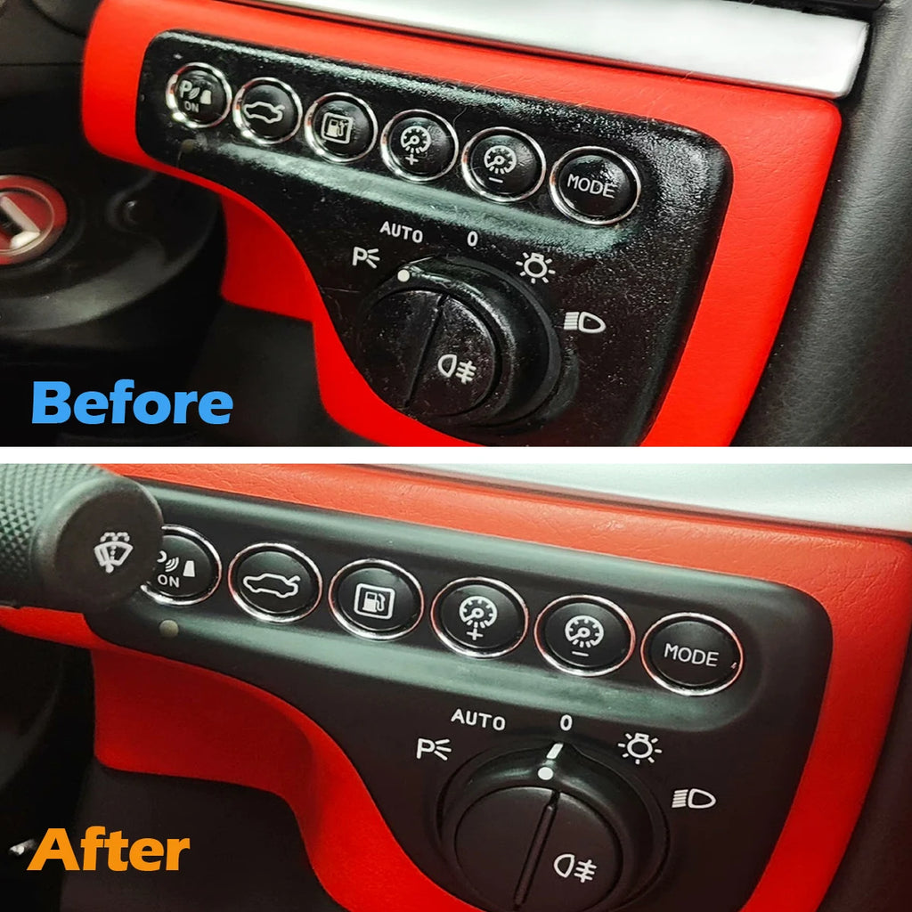 Sticky Button Cleaning Refurbishment For Range Rover Car Button Adhesive Remover For Jaguar For Ferrari Refinish Aging Plastic