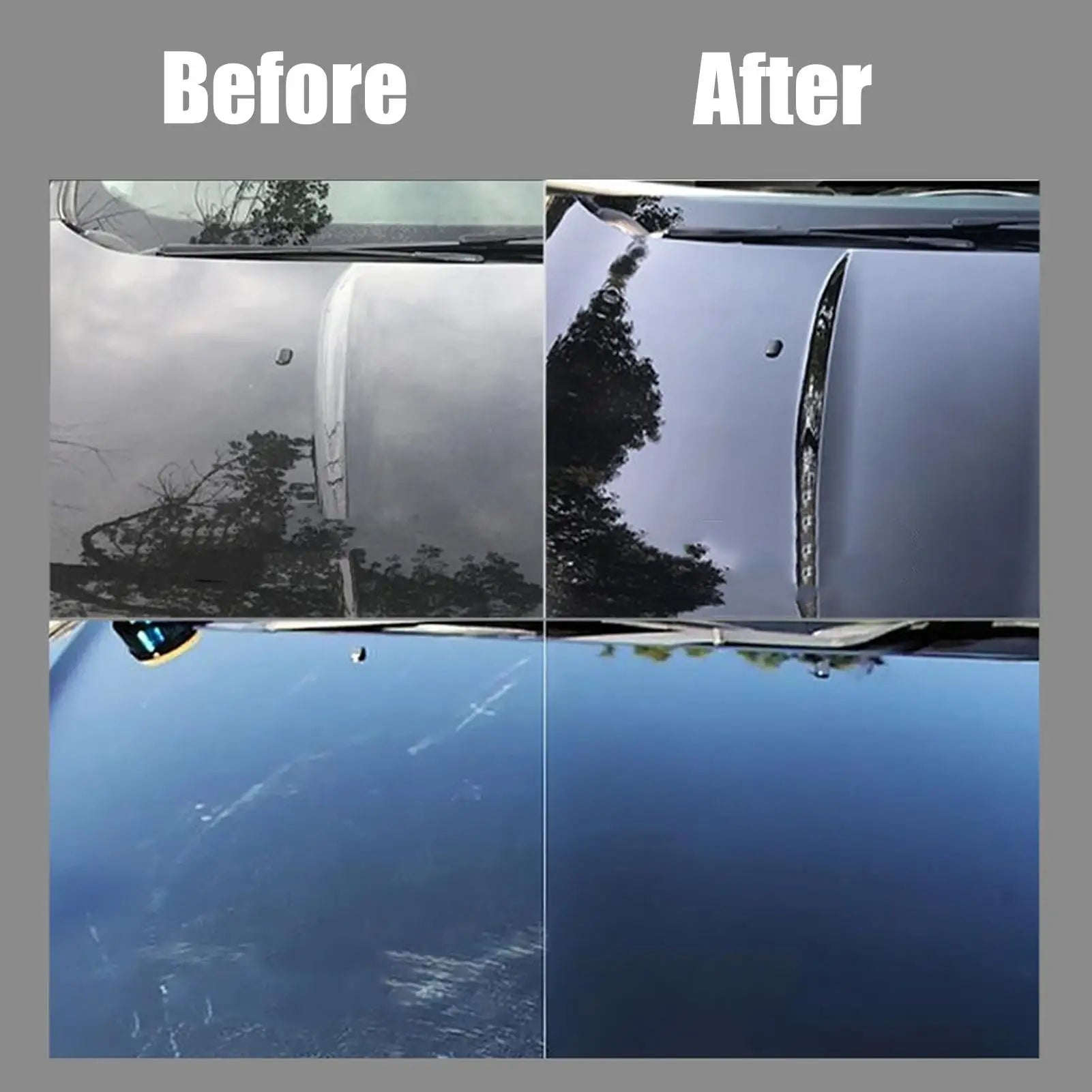 Coating Spray Car Scratch Wax Coating Spray 500ml Quick Effect Scratch Wax Polish Waterless Wash Oil Film Glass Cleaner