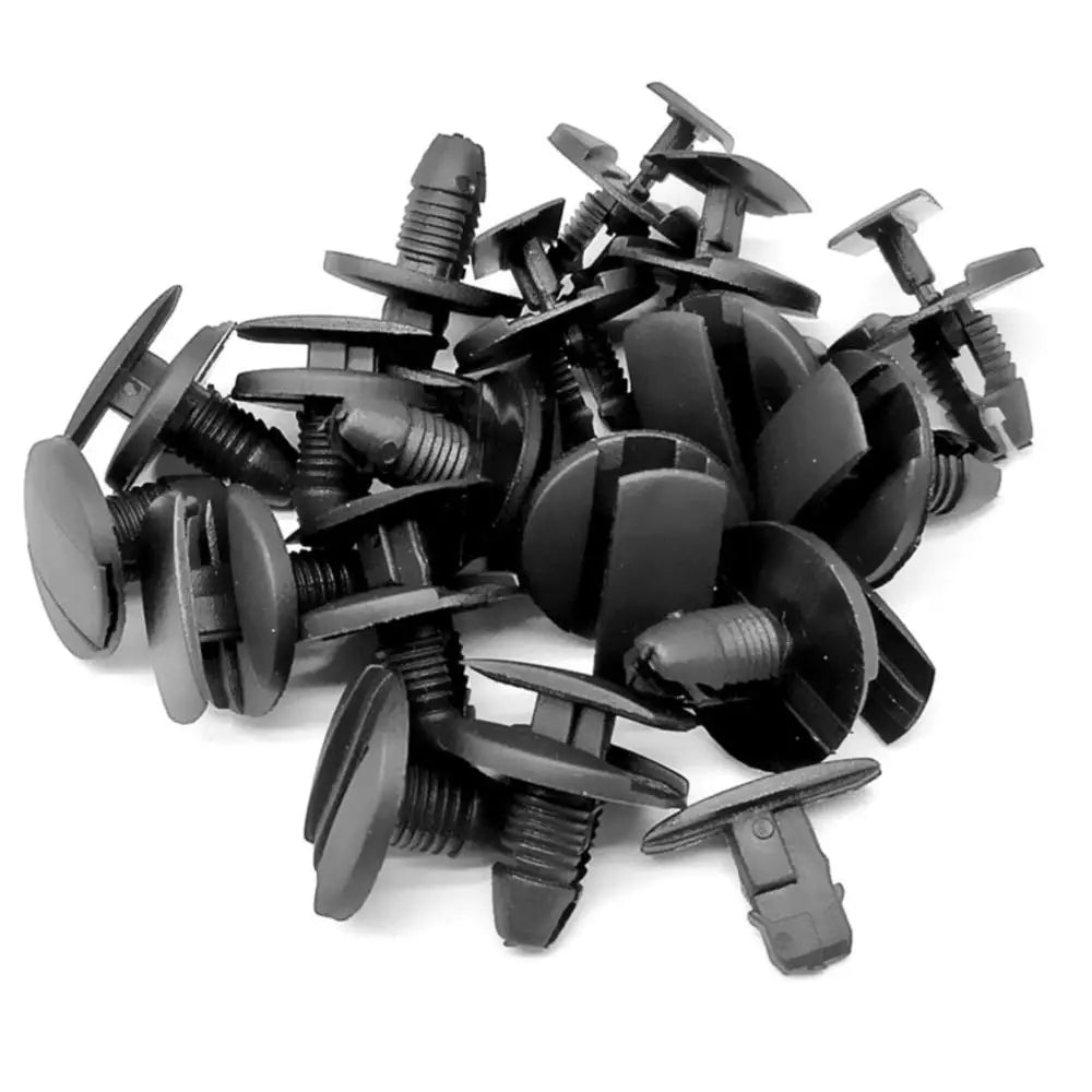 20pcs 8mm Plastic Rivets Bumper Fastener Clip for Peugeot 307 206 207 Citroen PSA Car Fender Liner Wheel Arch Retainer Push Pins