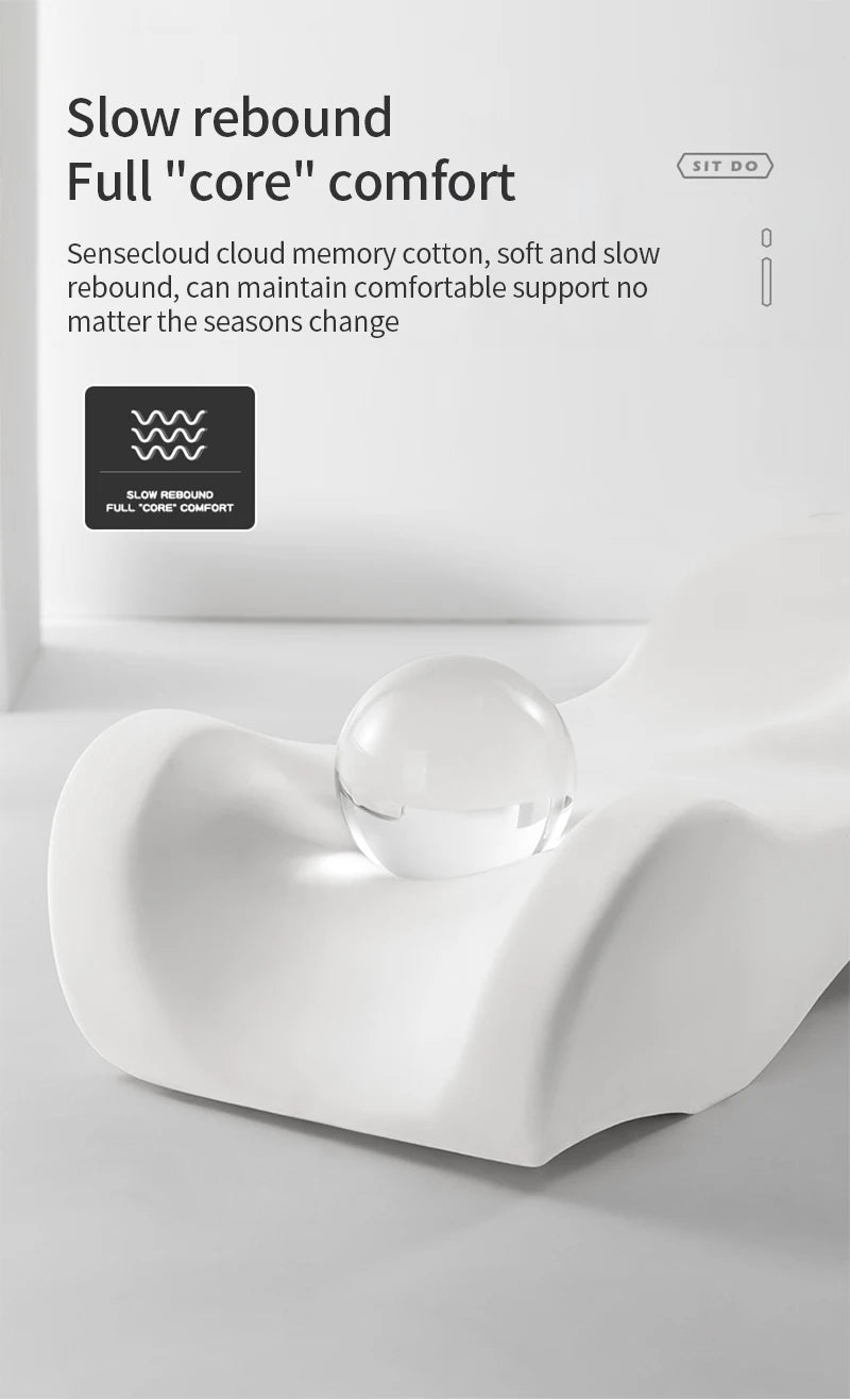 Car Leather Headrest Lumbar Support Memory Foam Car Rest Neck Pillow Back Cushion Seat Waist Supports Car Interior Accessories