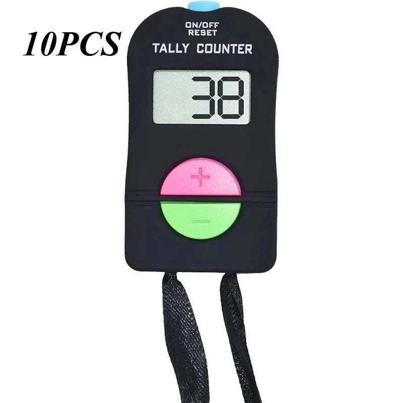 1/3/5/10 PCS Lightweight Golf Score Stroke Mini Clicker Digital Counter Electronic Counter 6.3x3.4x1.5cm