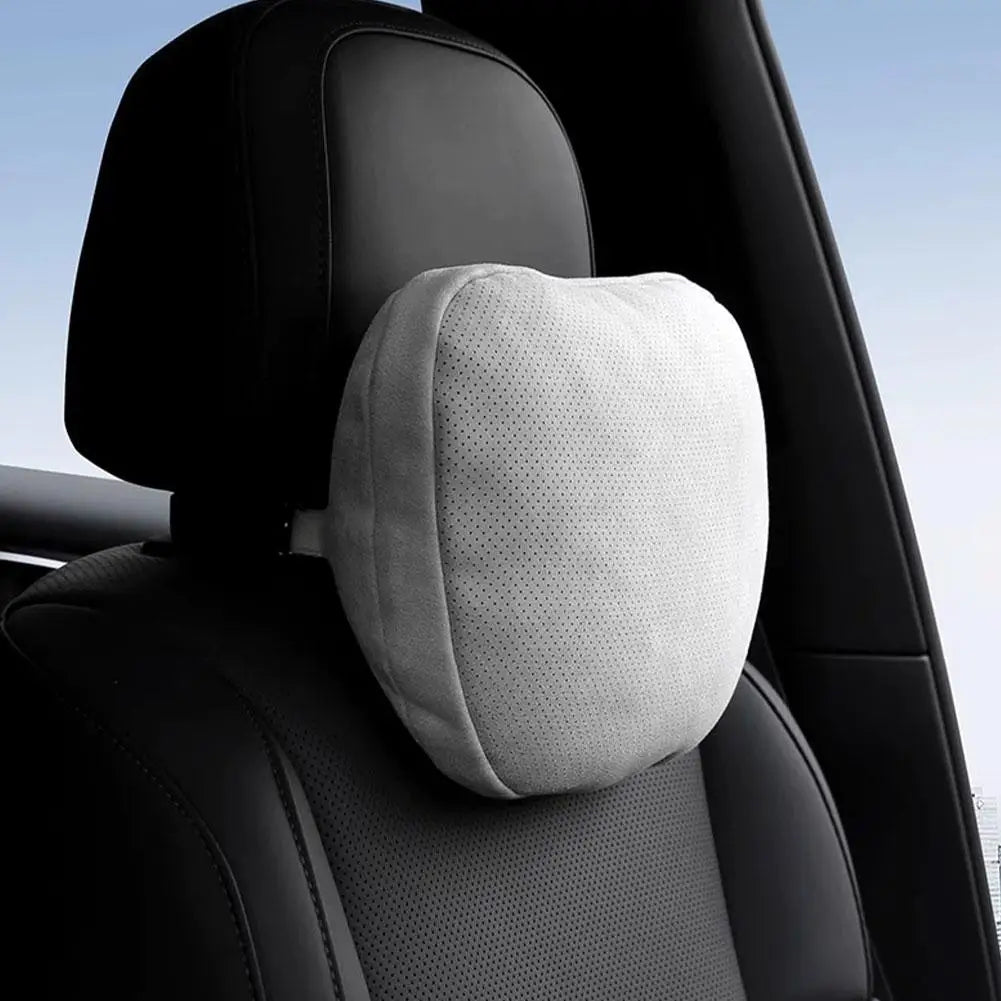 Car Seat Headrest Neck Pillow Wear Resistant Breathable Headrest Simple Installation Universal Car Head Waist Support Pillow