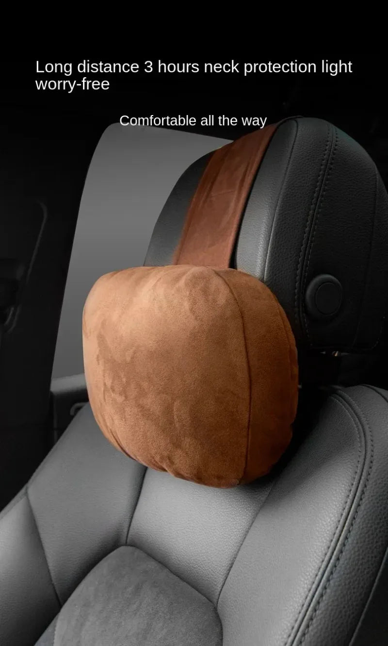 1/2PCS Car Headrest Neck Support Seat / Maybach Design Class Soft Universal Adjustable Car Pillow Neck Rest Cushion High Quality