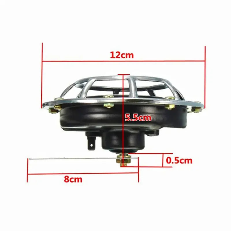 Car Modification Multi-tone Car Horn 12V Pair Used For Subaru Impreza WRX 115DB Super Loud Grille Horn Electricity Horns