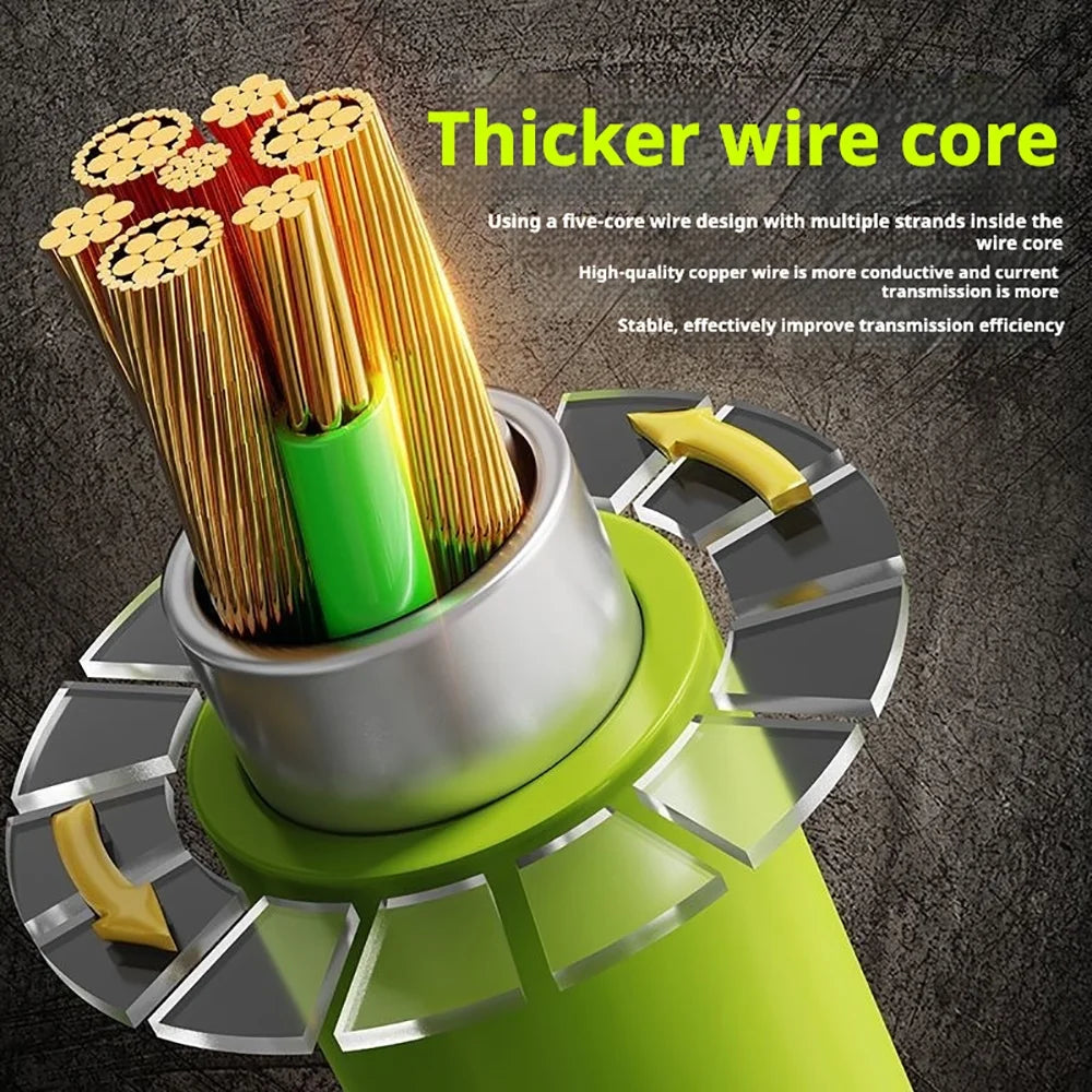 240W Fast Charge USB To USB-C Phones Data Cables Type C To Type C Chargers Wire For iPhone Xiaomi Huawei Cellphone Accessories