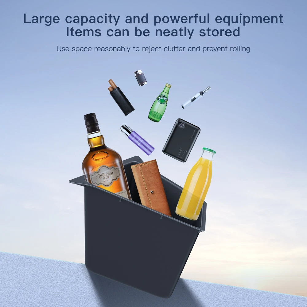 YZ For Tesla Model Y Juniper 21-2025 Trunk Side Storage Box  Hollow Cover Organizer Flocking Mat Partition Board Stowing Tidying