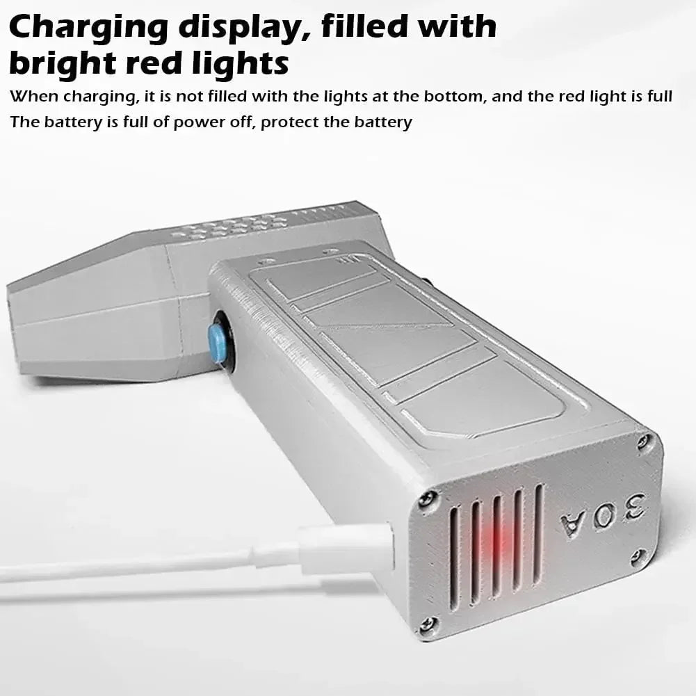 Mini vacuum cleaner 140000RPM blower turbo jet fan electric display handheld high-speed dust gun cleaning tool