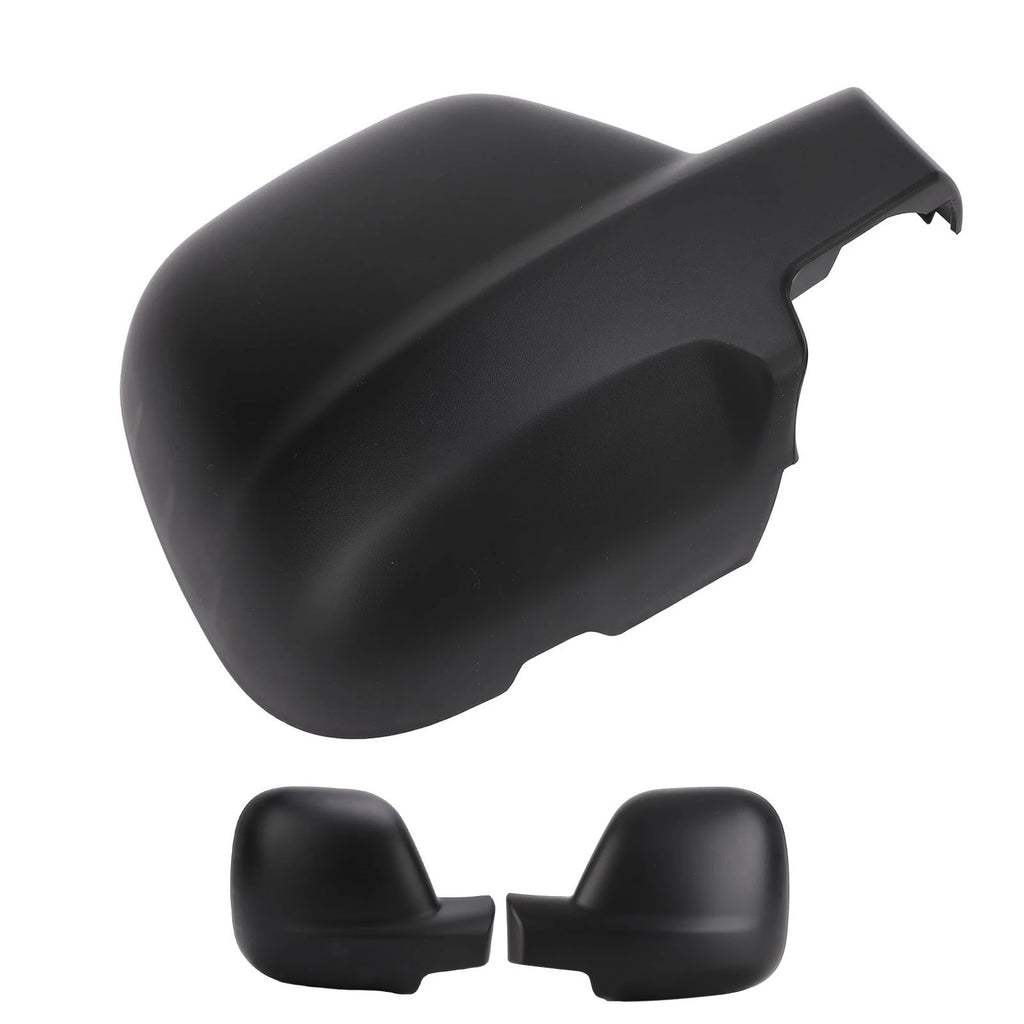 Rearview Mirror Cover Cap Black Stylish Scratch Resistant Wing Mirror Cap for Citroen Berlingo B9 2012 to 2018