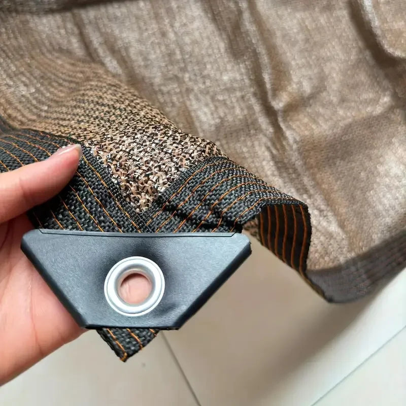 Premium Coffee Colored Shade Cloth Shade Net UV & Sun Protection 90% Shading Rate for Patio Garden Balcony Plant Animal Sheds