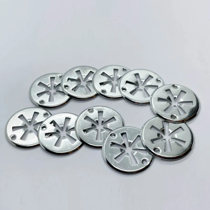 Car Seat Metal Clamping Plate Washer Cover Mounting Clips Heat Shield Insulation Gasket Pad Fixing Buckle For Audi Ford Skoda VW