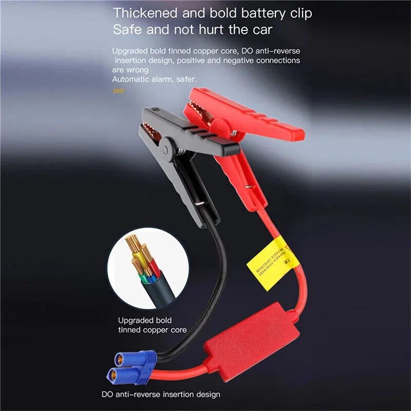 20000mAh Power Car Battery Jump Starter 12V Portable Car Battery Booster Charger Booster Power Bank Starting Device USB Port