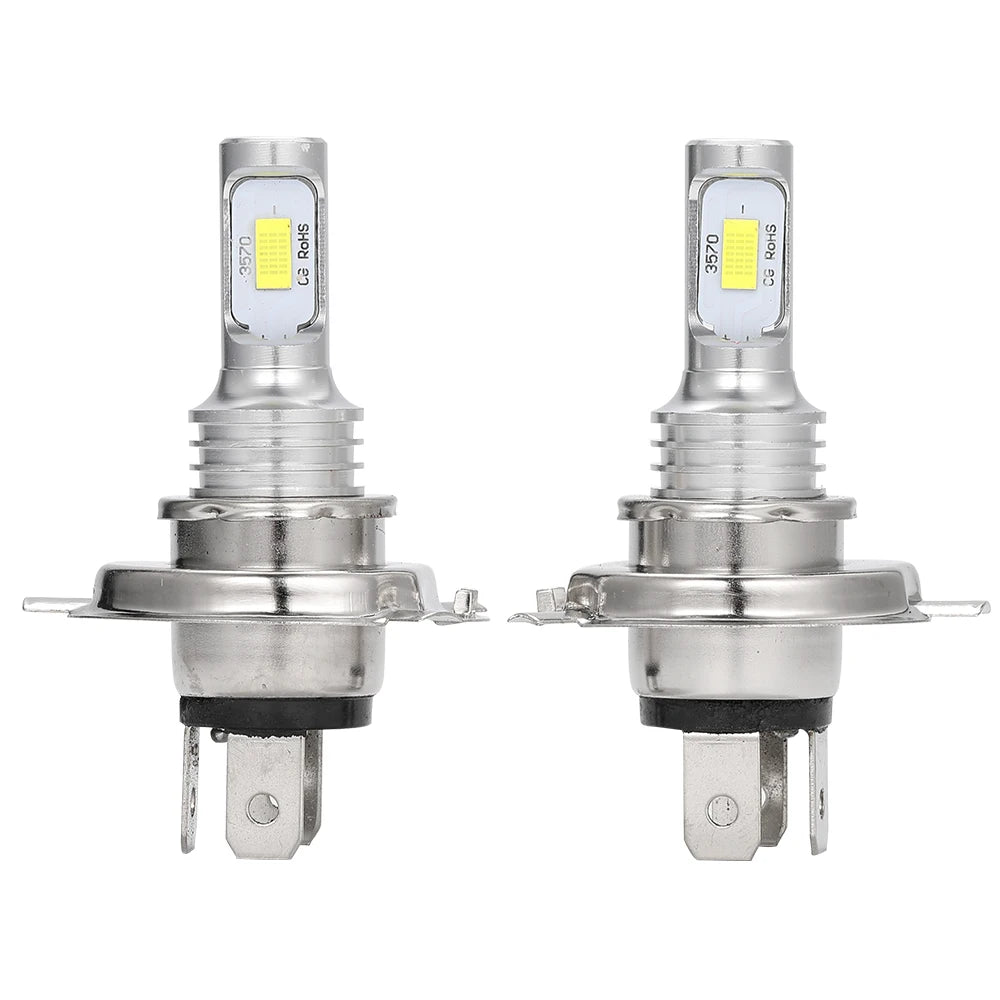 2Pcs H7 H1 H8 H9 H11 9005 9006 LED Bulbs HB3 HB4 CSP LED Super Bright Headlight DRL Lamp 6000K White 3000K Yellow 12000K Blue