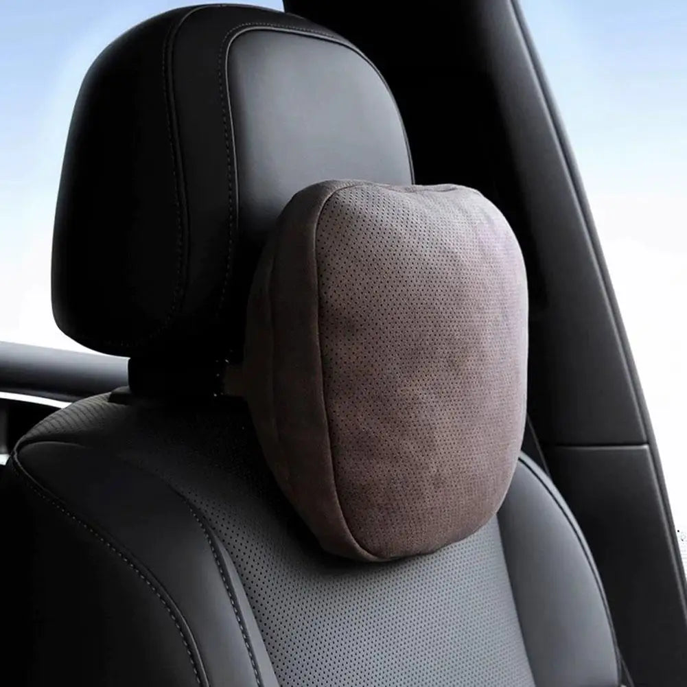 Car Seat Headrest Neck Pillow Wear Resistant Breathable Headrest Simple Installation Universal Car Head Waist Support Pillow