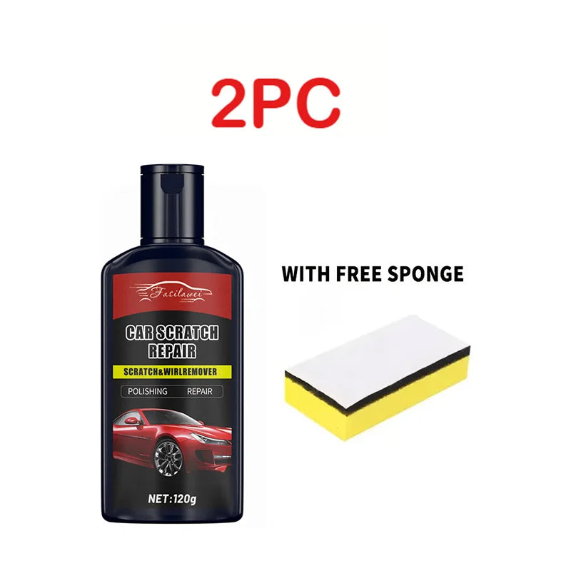 Nano Brilliant Car Scratch Remover and Polish Kit - Scratch repair wax for swirls, scratches, and minor paint damage