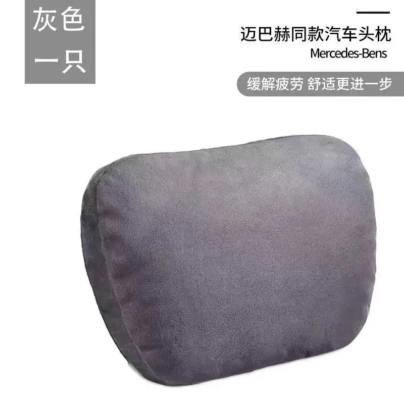 Top Quality Car Headrest Neck Support Seat Soft Neck Pillow Breathable For Maybach S Class Design Universal Protector Neck