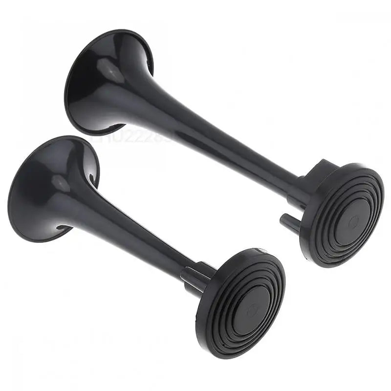 2PCS Universal Train Car Truck Boat Dual Air Horn Trumpet Super Loud