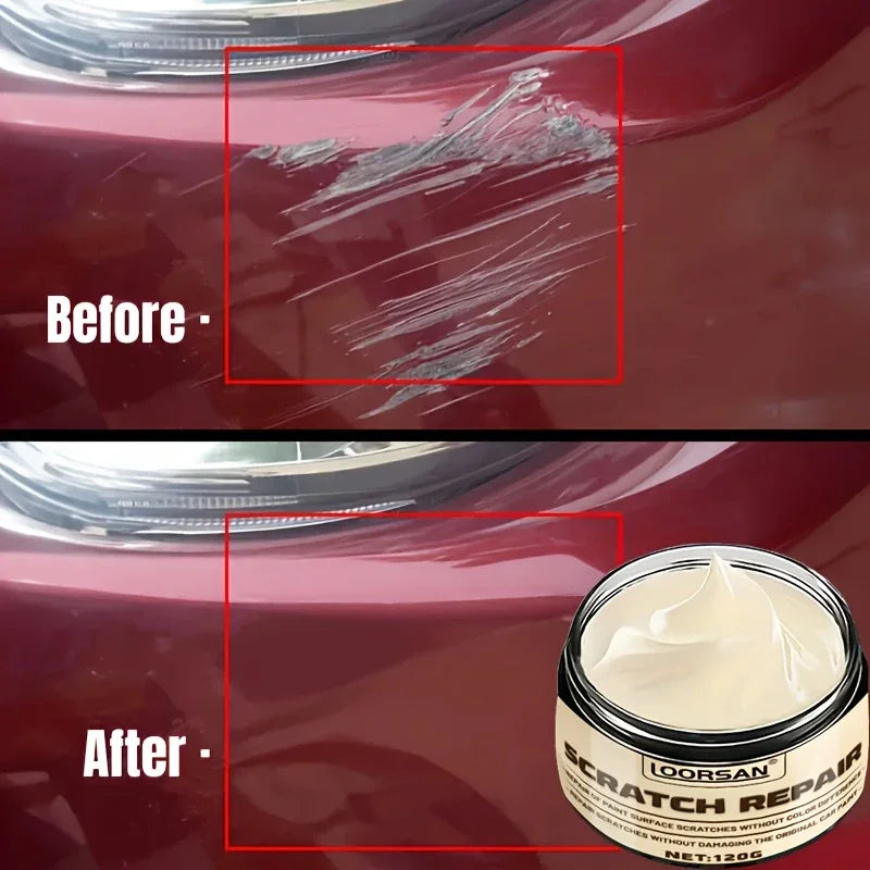 Car scratch repair wax, polishing gloss paste, multifunctional repair kit, remove scratches and spiral lines, beauty care