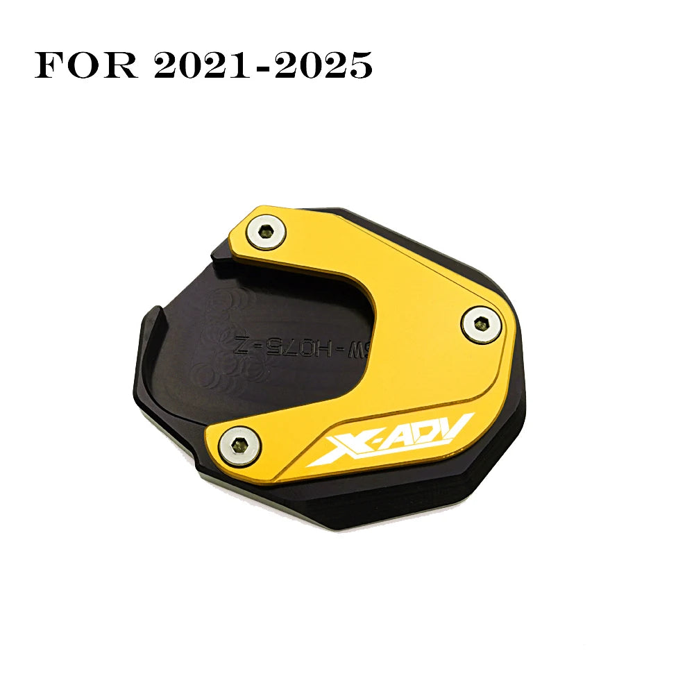 Fit For Honda XADV X-ADV 750 XADV750 2017-2023 2024 2025 CNC Motorcycle Kickstand Side Stand Extension Pad Enlarger Plate