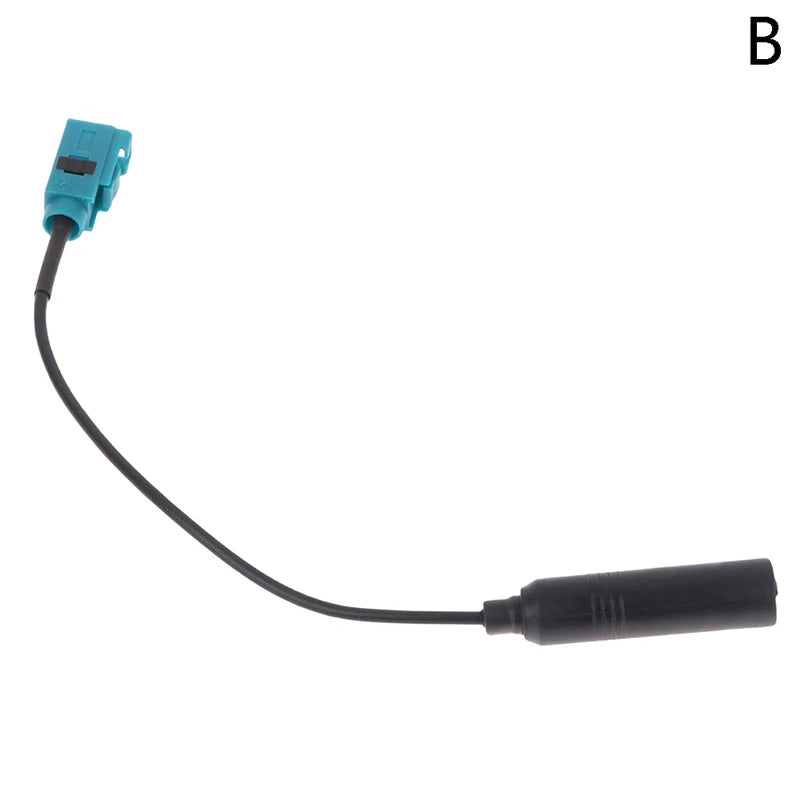 Car Replacement Parts For Bingfu Car Stereo FM AM Radio Antenna Adapter Cables Fakra Z To DIN