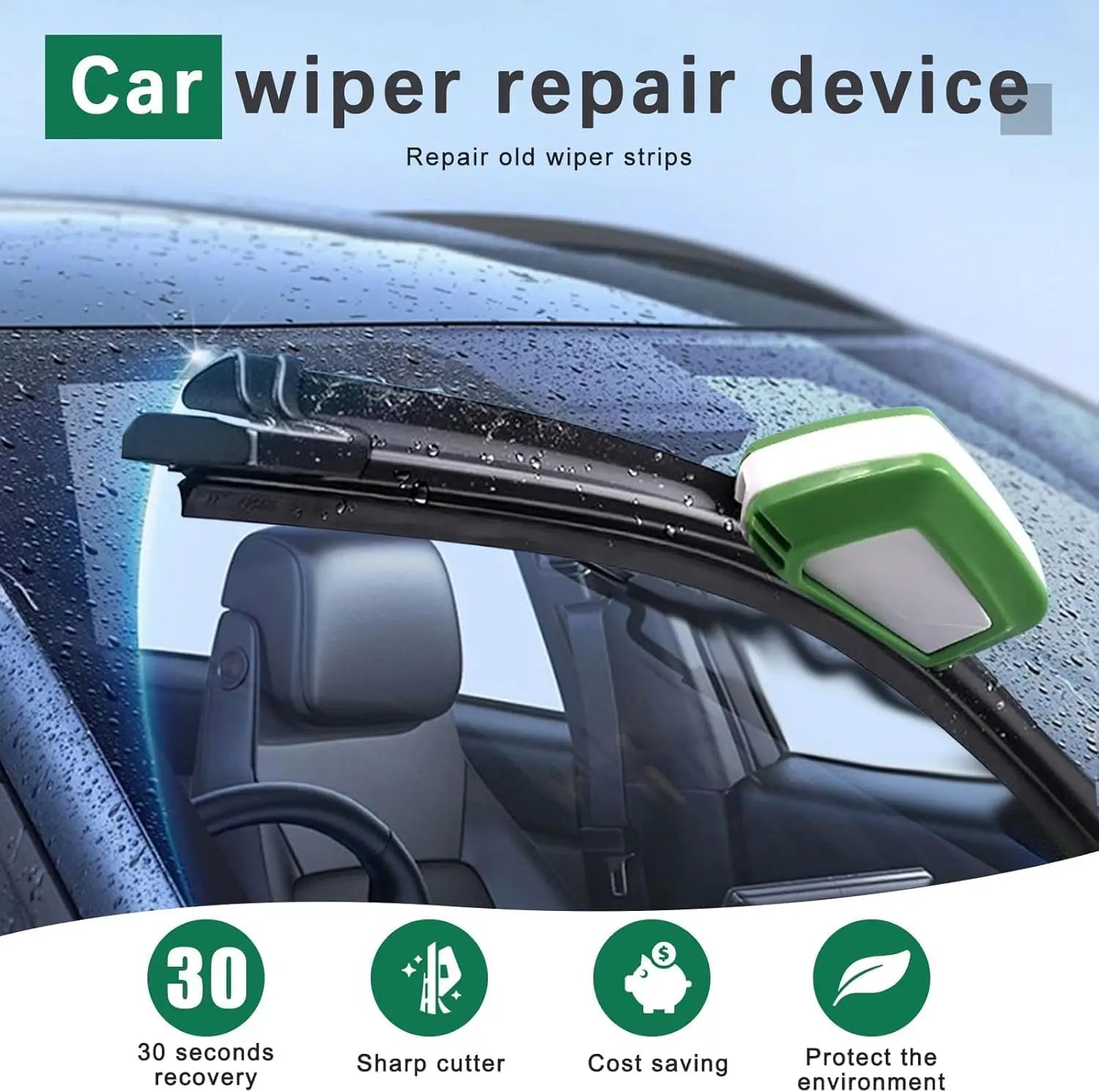 Car Wiper Universal Repair Tool Windscreen Wiper Blade Wiperblade Cutter Rubber Regroove Tool Trimmer Restorer Car Accessories