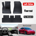 Custom Car Floor Mats waterproof wear-resistant anti-slip car floor mat for Tesla model 3  2017 2018 2019 2020 2021 2022