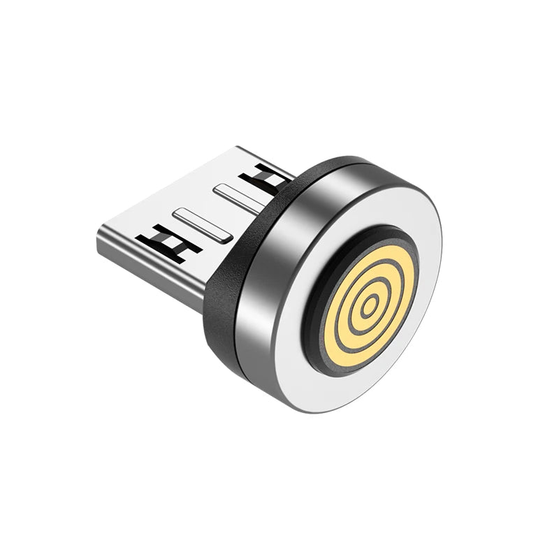 540 Rotate Magnetic Cable 3A Fast Charging Micro USB Type C Cable For iPhone 15 14 Xiaomi Samsung Data Cord with Storage Case