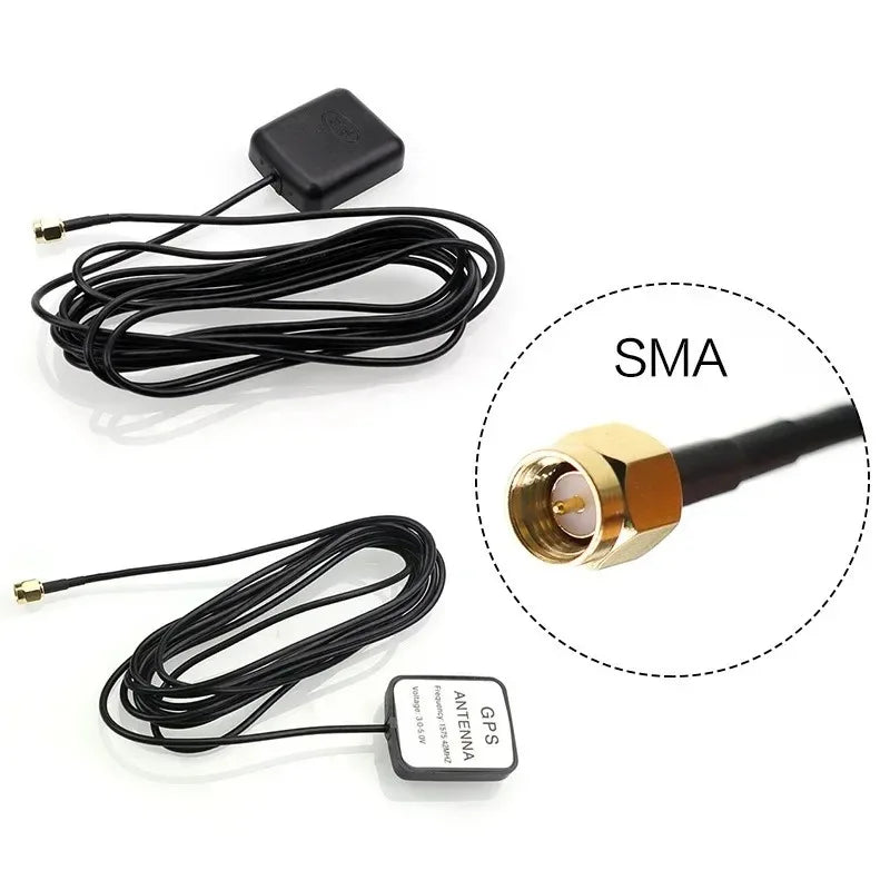 With GPS Receiver+Transmi Phone Navigator Full Set Auto Car GPS Signal Antenna for ANT‑1573 Amplifier Booster Enhance Device