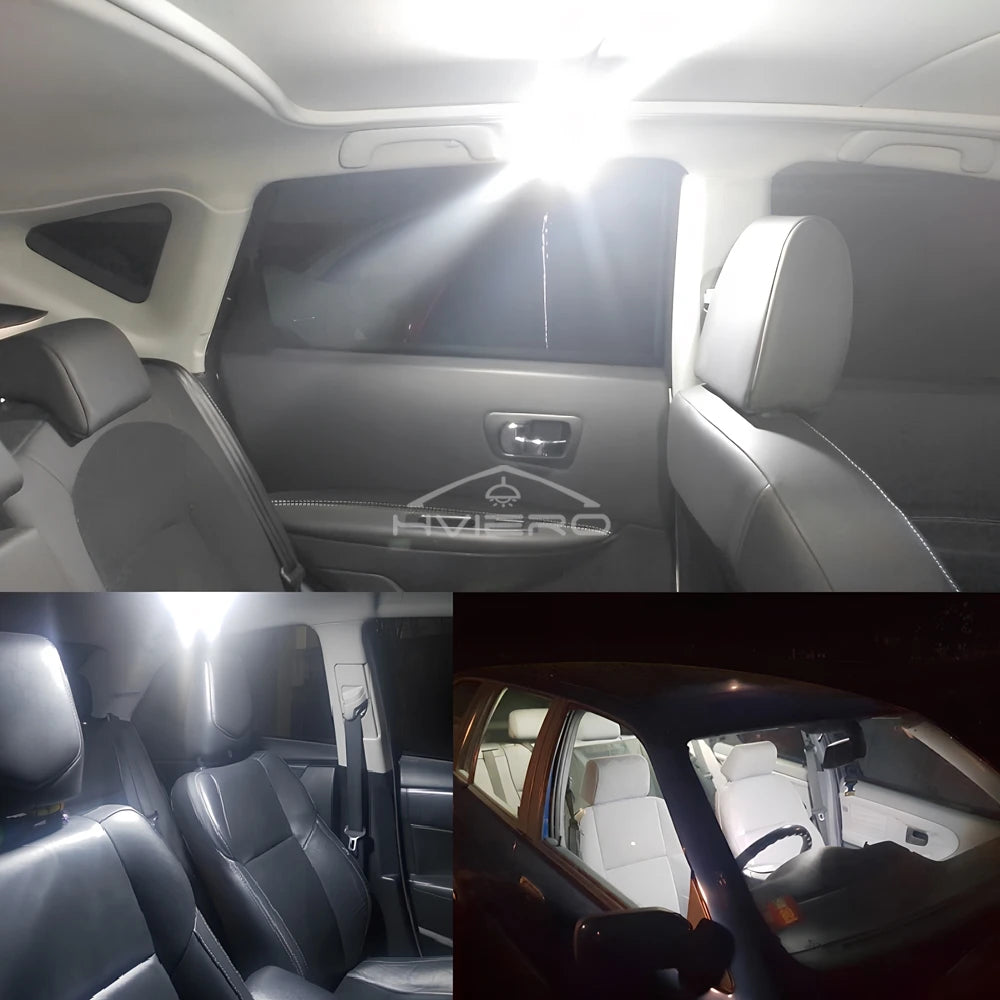 20/50/100X Car Led Canbus White T10 194 W5W Turn Signal No Error Free Interior Reading Light Tail Bulb Backup Parking Lamp